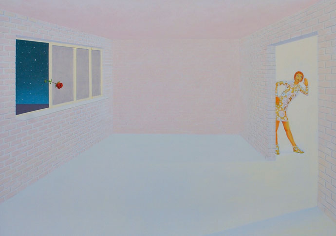 Strange Night, Oil on canvas, 100 x 120 cm *2017