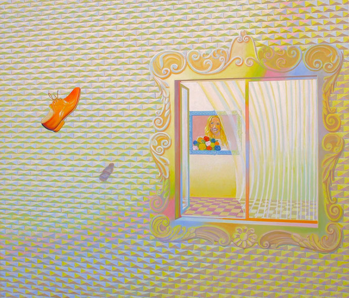 Empty Reality, Oil on canvas 120 x 140 cm *2017