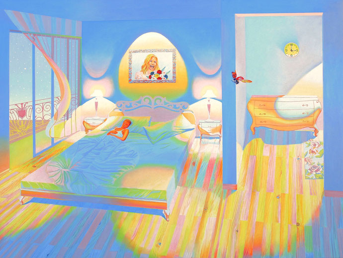 The Last Night, Oil on canvas, 120 x 160 cm *2018