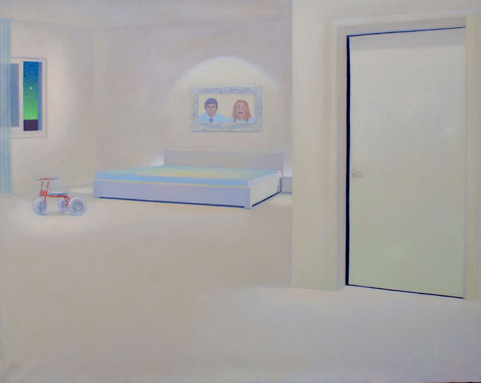 Empty Reality, Oil on canvas, 120 x 150 cm * 2015