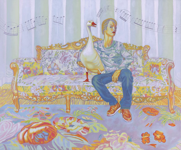 Forever and Ever, Oil on canvas, 100x120 cm *2020