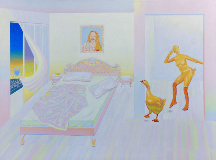 Silent Night, Oil on canvas, 120 x 160 cm *2021