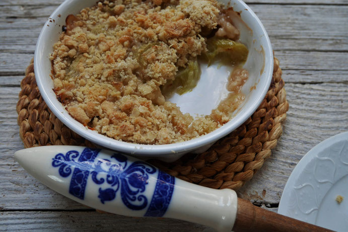 Rhabarbercrumble