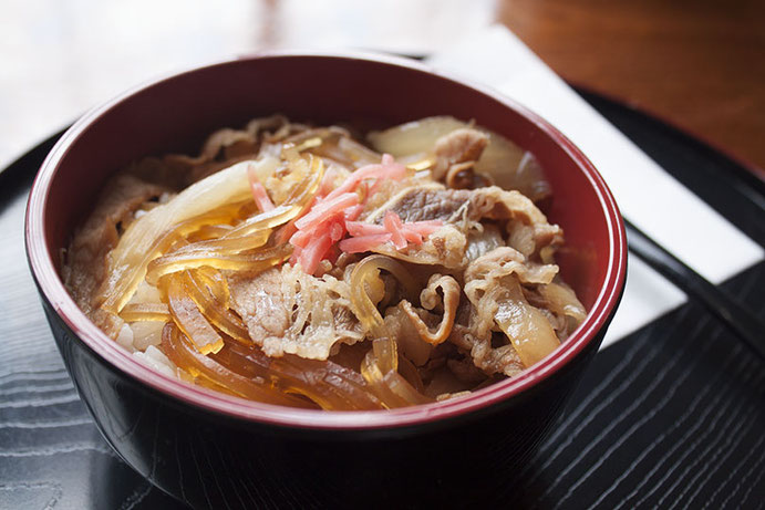 水車 牛丼