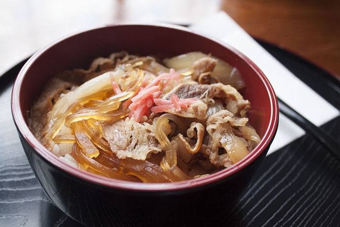 水車　牛丼