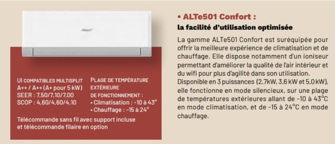 ALTECH ALTe501