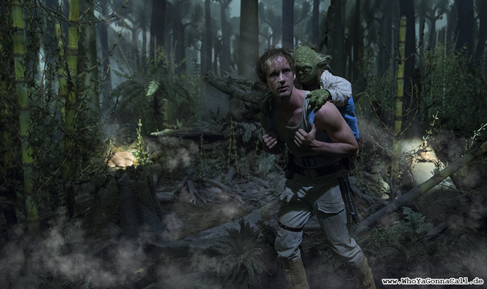 Luke Skywalker Dagobah Yoda Backpack Episode V Empire Strikes Back Star Wars Cosplay costume modellbaubert WhoYaGonnaCall