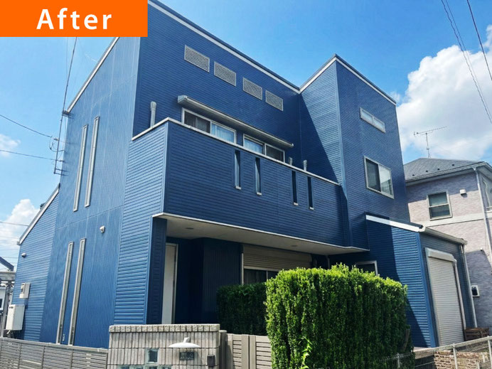 【施工事例】外壁塗装アフター写真｜さいたま市岩槻区Ｉ様邸