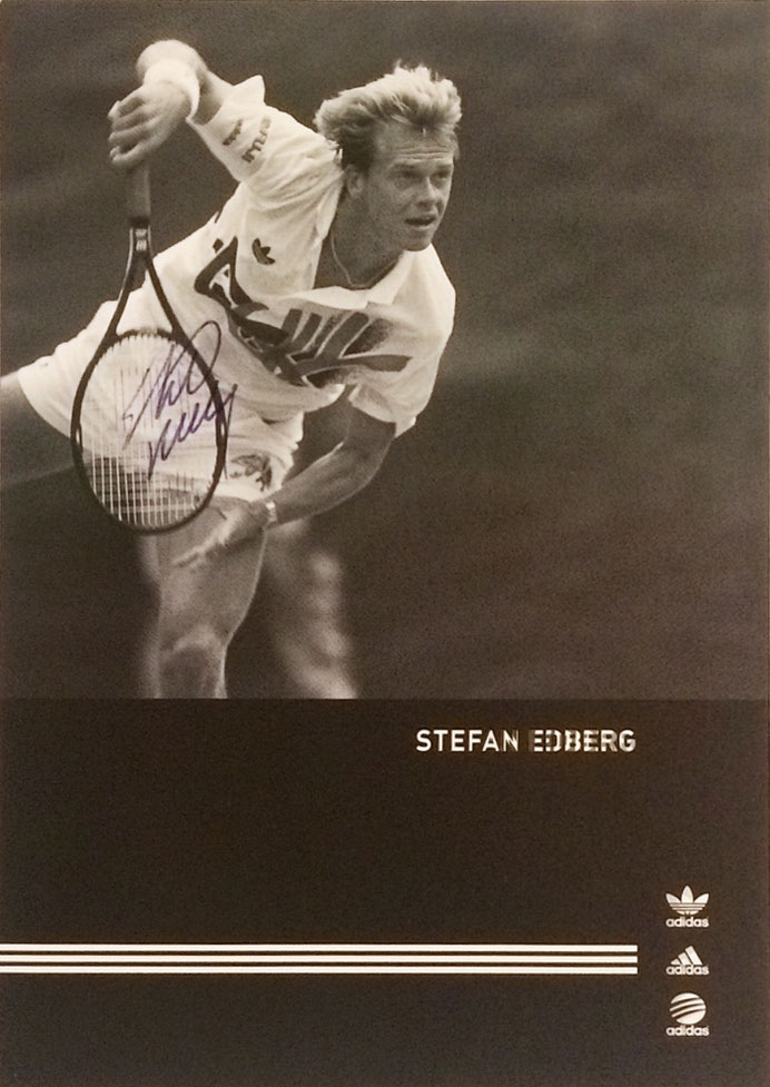 AUtograph Stefan Edberg Autogramm