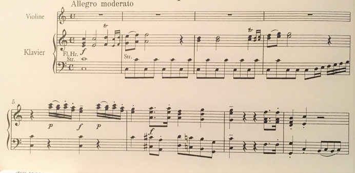 Beginning of the Concerto (piano reduction)