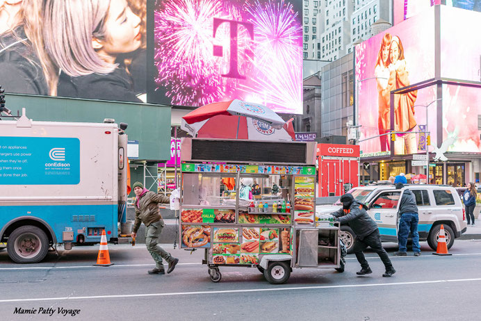 Scène de vie à New York
