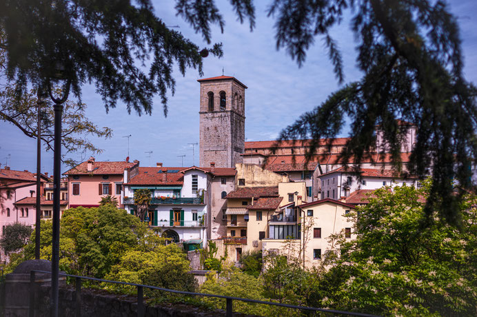 Kleines Panorama von einem der schönsten Aussichtspunkte in Cividale