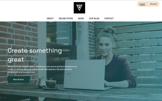 Style Editor Matrix themes Jimdo has-shadow