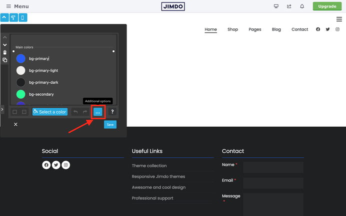 How to install the style editor add-5 bg-primary-light