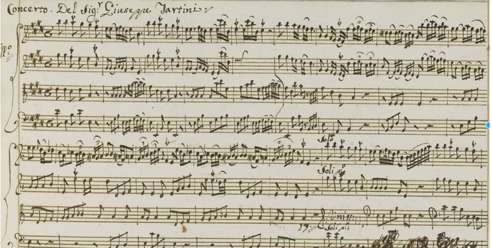 The Inflammatus Theme of the Concerto in E Major (D50)