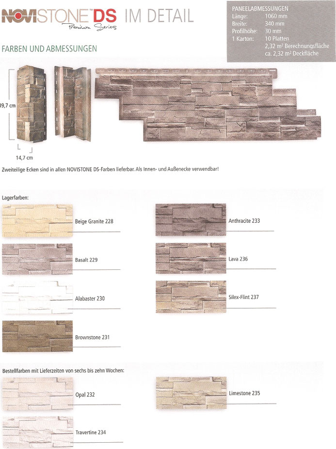 Bild zu NOVISTONE DS im Detail