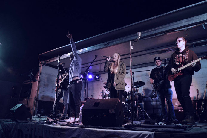 Holy Smoke Rock Coverband Kirmes Salmünster 2018. Partyband und Hochzeitsband in Hessen.