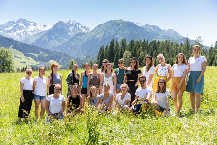 Alle Teilnehmer des Pure & Energy Weekends