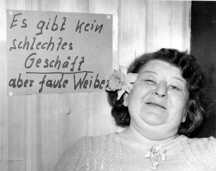 Kiezbilder - Marianne - fotografiert von Günter Zint