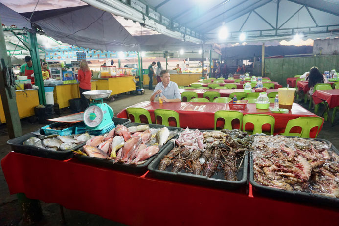 Marktstand, Fisch