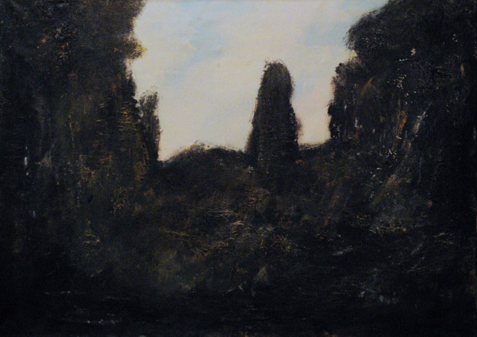 Acryl und Öl auf Leinwand, 50x70, 3013