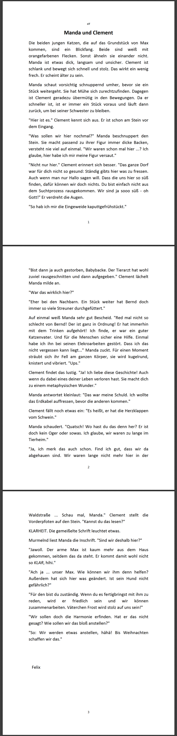 11 Manda und Clement