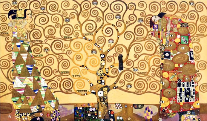 Gustav Klimt arbre de vie cycle 2