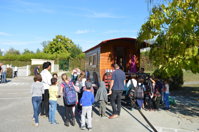 Sortie d'école originale à Salagnon