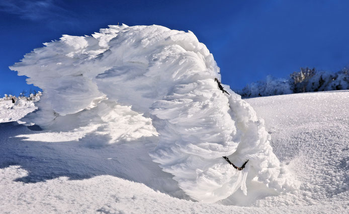 Les effets thermiques du vent sur un manteau neigeux