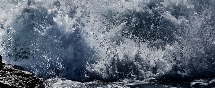 kochendes Meer - in der Schönwetterperiode