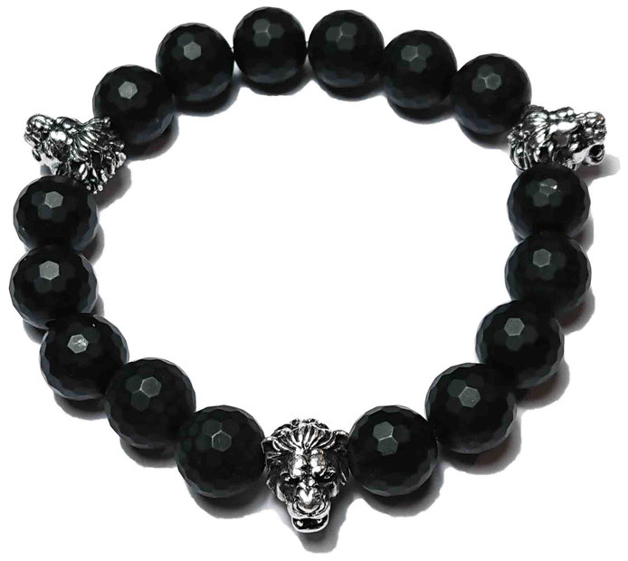 BEHERO Herren - Armband Gurdian Lions