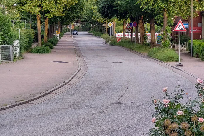 Riemannstraße: seit Juni Tempo 30 - Zone