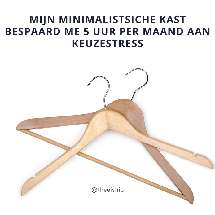 De voordelen van een minimalistische kledingkast. By Thee is Hip!