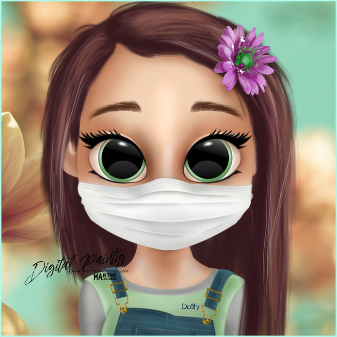 Muñeca Blythe (digital paintig)