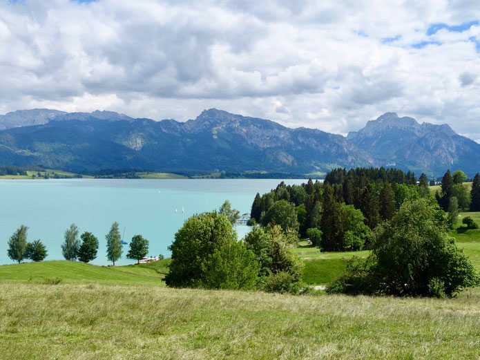 Forggensee im Allgäu