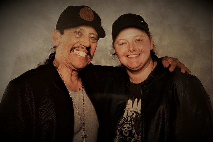 Photo op with Danny Trejo at For the Love of Horror Manchester 2018