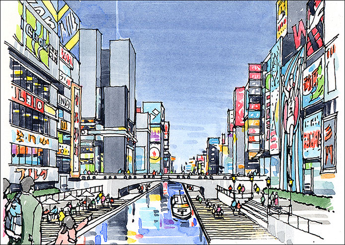イメージイラスト　 image illustration/perspective