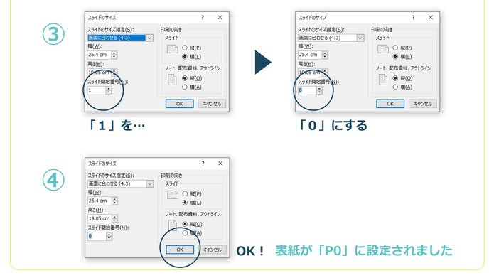 パワポで作る企画書、表紙が「P1」なの、ちょっとおかしくありませんか。。。