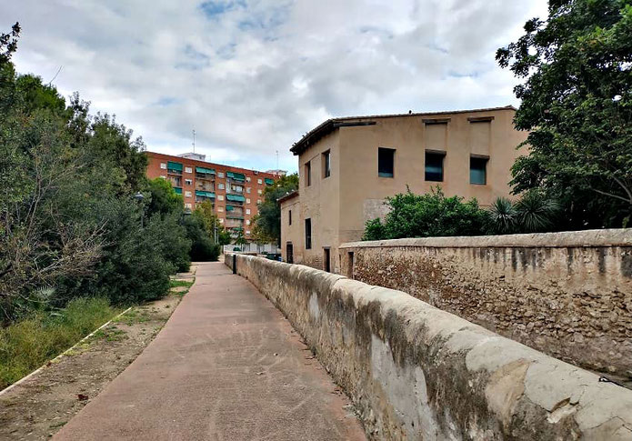 Alquería Barrinto en el parque de Marxalenes en Valencia Ciudad