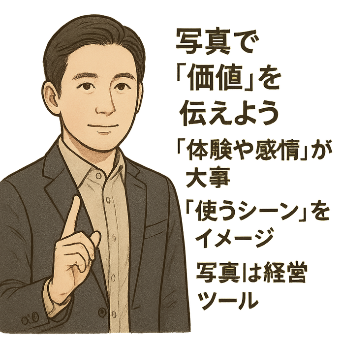 商品価値を写真で表現する方法
