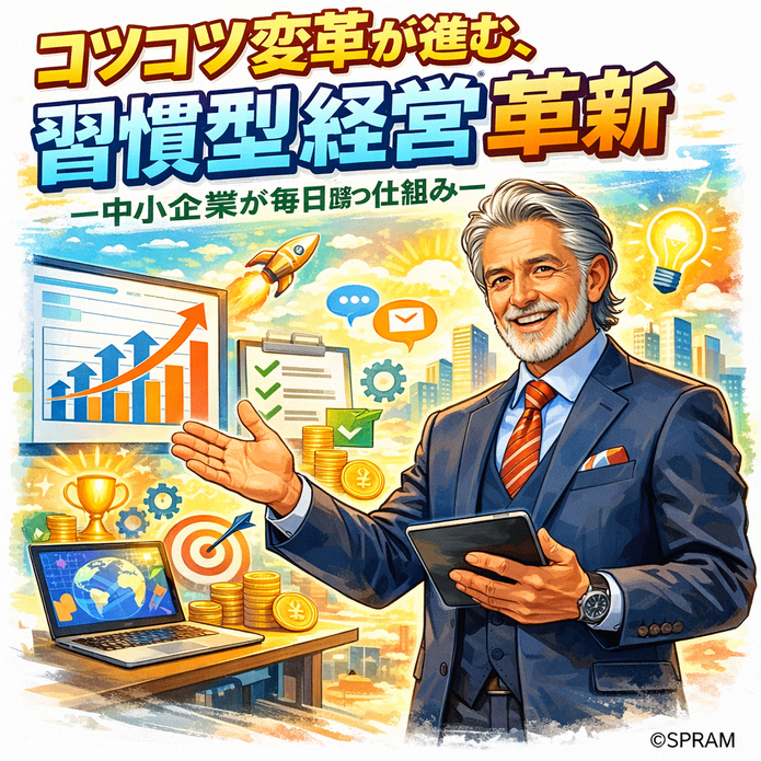 コツコツ変革が進む、習慣型経営革新―中小企業が毎日勝つ仕組み