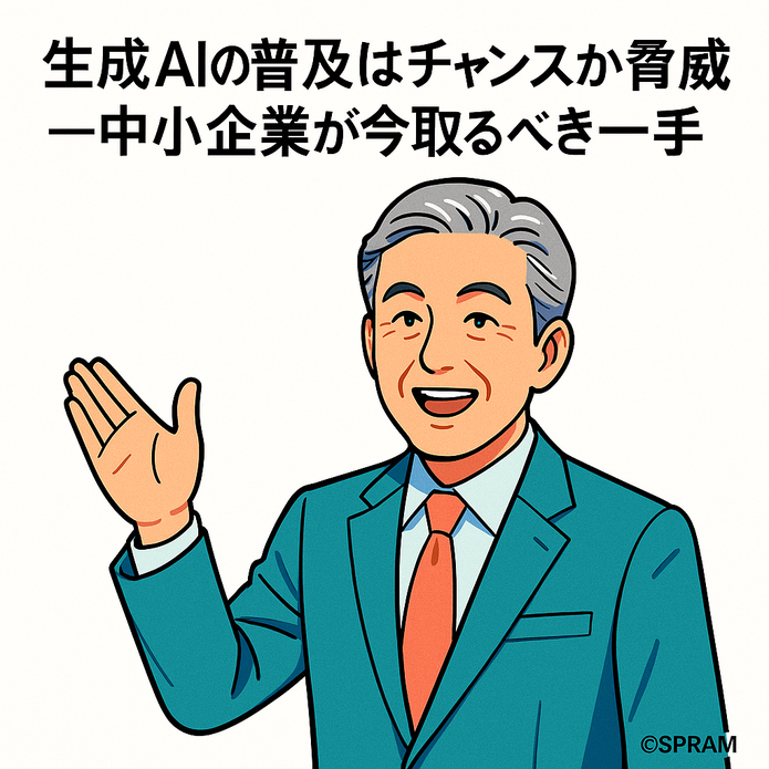 生成AIの普及はチャンスか脅威か—中小企業が今取るべき一手