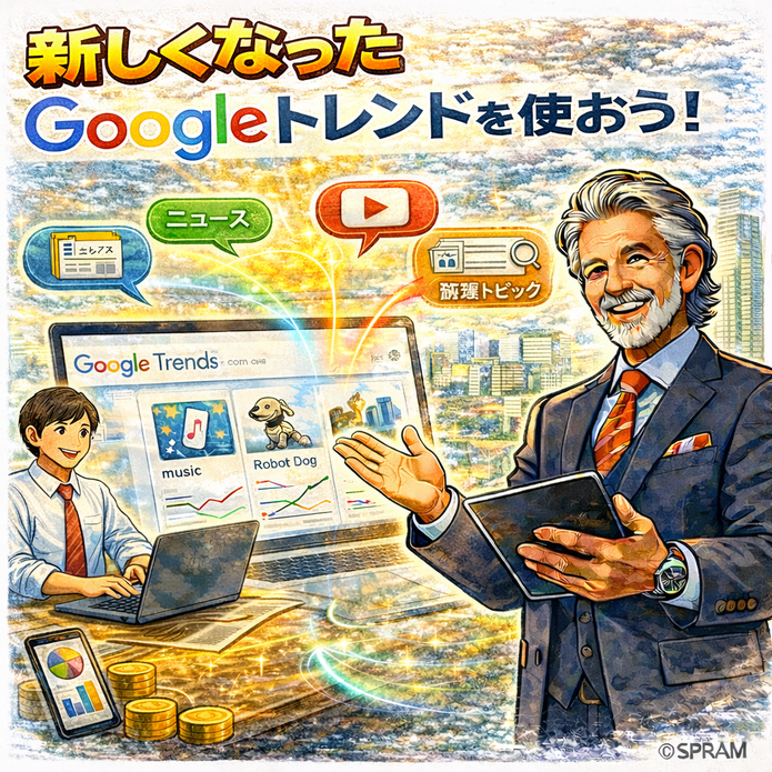 刷新したGoogleトレンドを使おう！