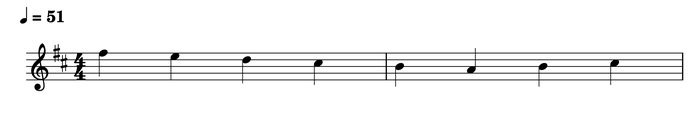 Noten Kanon D-Dur Glockenspiel