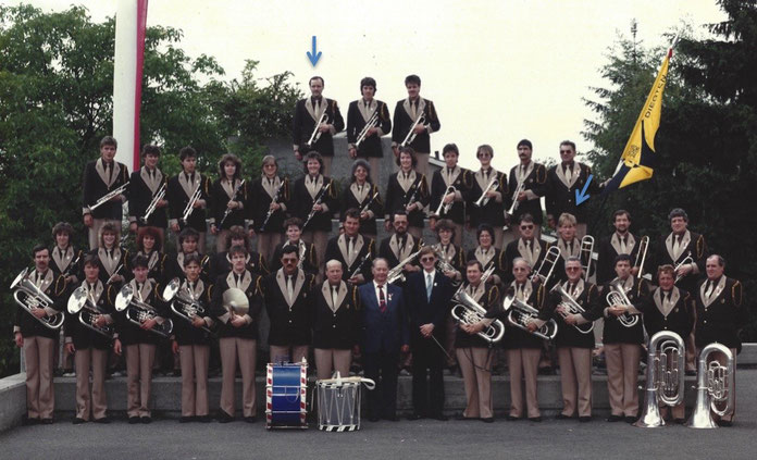 Foto Kantonales Musikfest in Aesch 1989