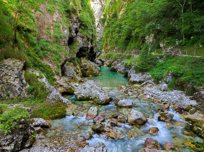 Soca Tal Slowenien