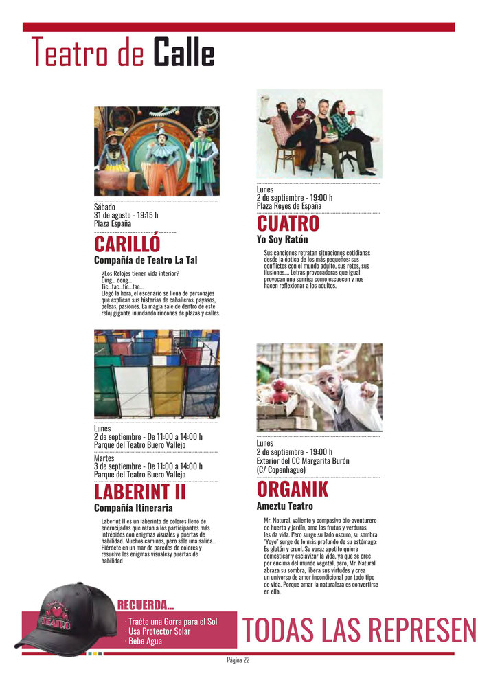 Programa de las Fiestas de Alcorcon