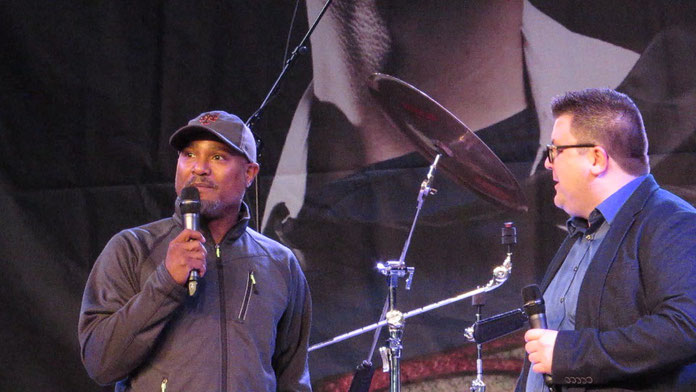 Maurice Wolbert and Seth Gilliam at Dutch Comic Con