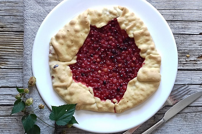 Moosbeerengalette