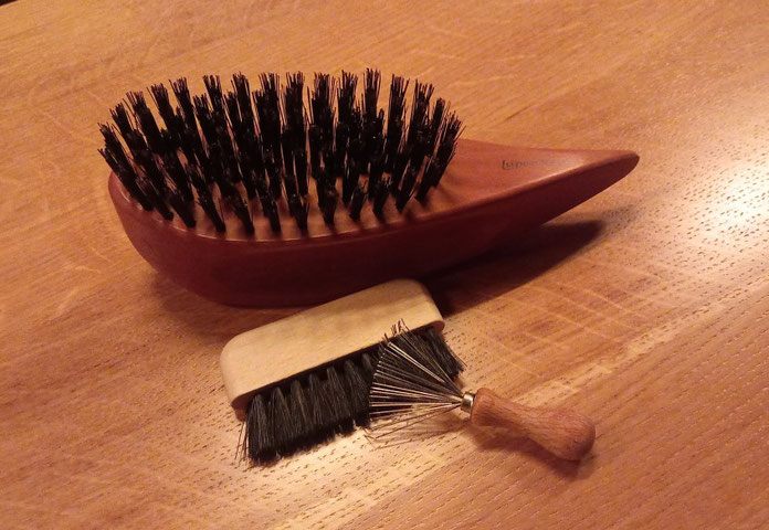 Wildschweinborstenbürste von Lupenrein